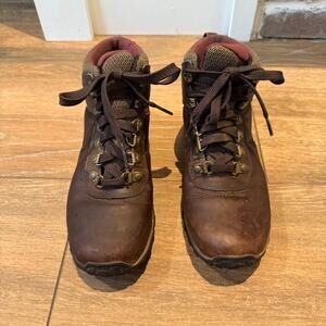 Timberland Brown Leather Women's Bootie - Size 6.5